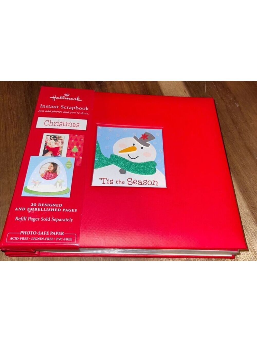 2007 Hallmark Instant Scrapbook Christmas Edition "Tis the Season" NWT